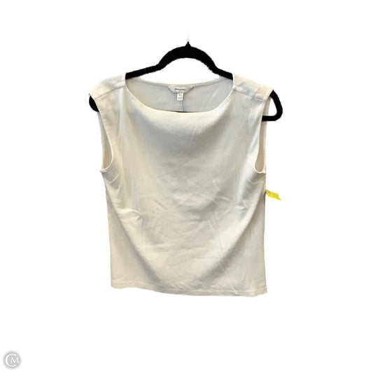 Top Sleeveless By Banana Republic In White, Size: Xs