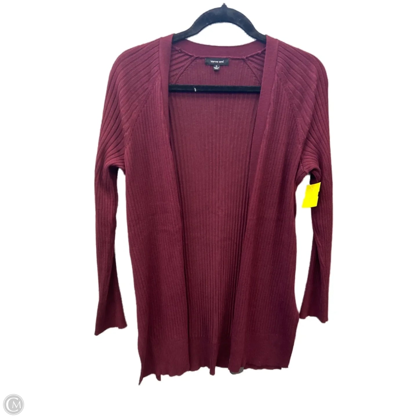 Cardigan By Verve Ami In Maroon, Size: S
