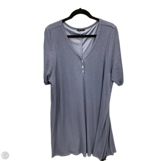 Dress Casual Midi By Sweet Claire In Blue, Size: 3x