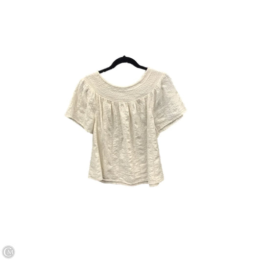 Top Sleeveless By Old Navy In Cream, Size: M