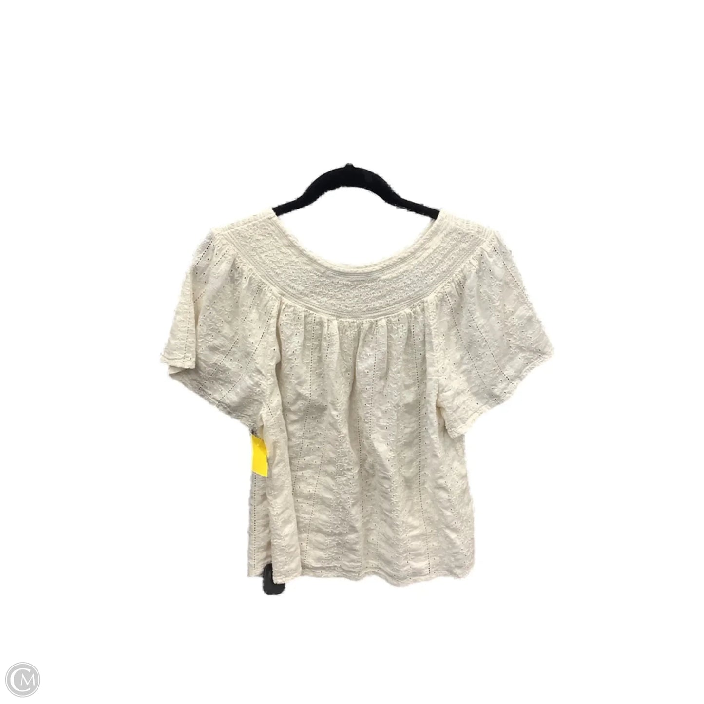 Top Sleeveless By Old Navy In Cream, Size: M