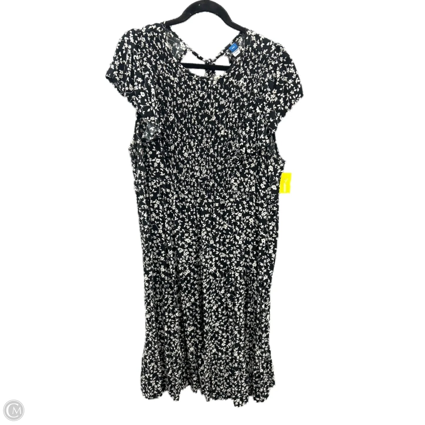 Dress Casual Maxi By Old Navy In Black, Size: Xxl