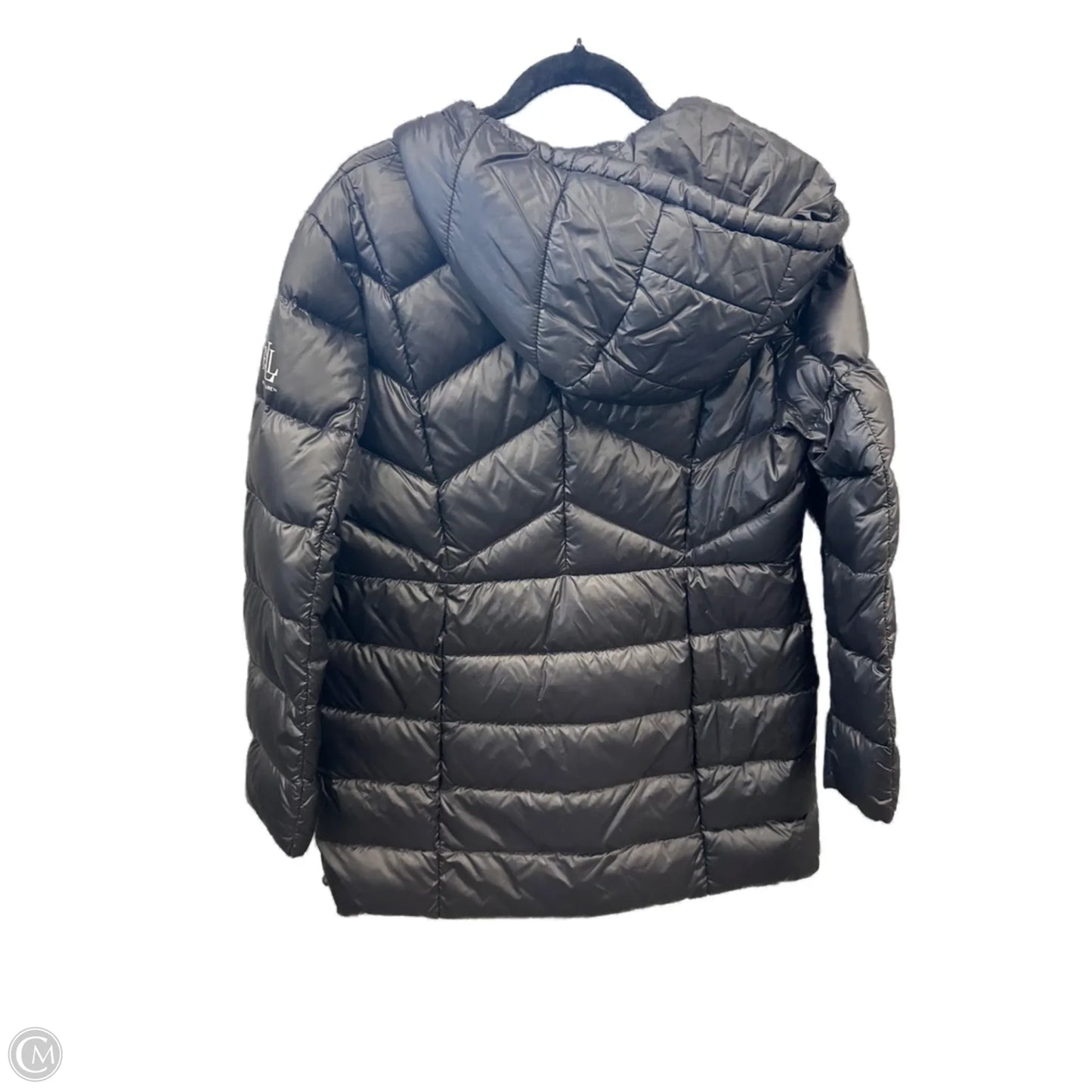 Coat Puffer & Quilted By Ralph Lauren In Black, Size: L