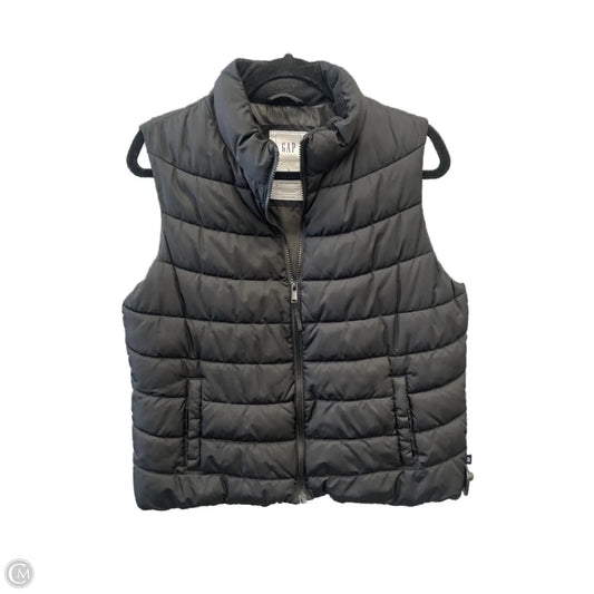 Vest Puffer & Quilted By Gap In Black, Size: L