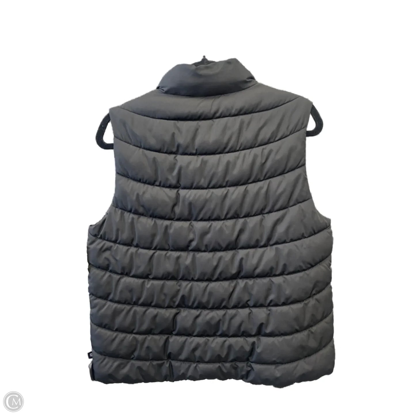 Vest Puffer & Quilted By Gap In Black, Size: L