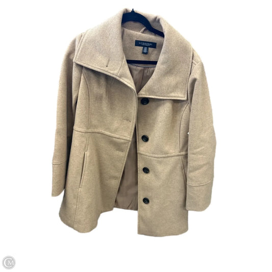 Coat Wool By Liverpool In Brown, Size: L