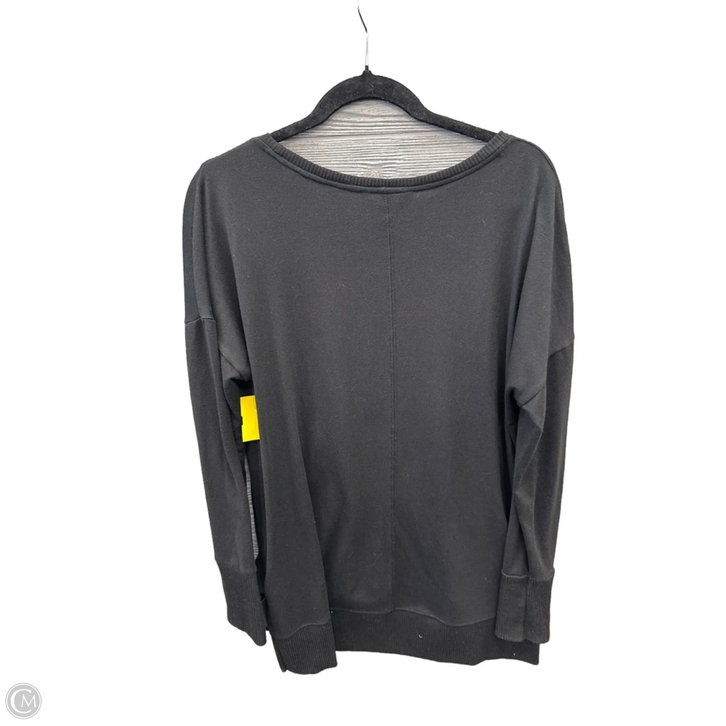 Top Long Sleeve By Time And Tru In Black, Size: M