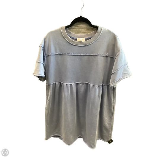 Dress Casual Short By Clothes Mentor In Purple, Size: L