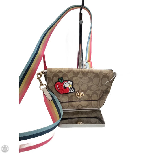 Crossbody Designer By Coach, Size: Small