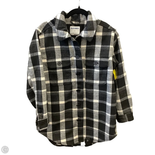 Jacket Other By Old Navy In Plaid Pattern, Size: S