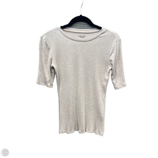 Top Short Sleeve By Nine West In Pink, Size: S