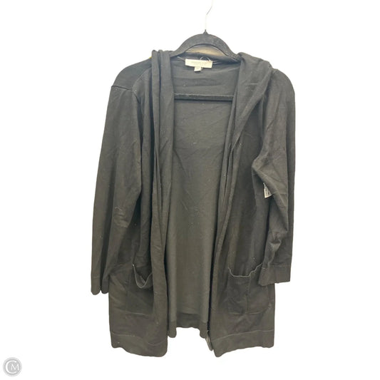 Cardigan By Clothes Mentor In Black, Size: L