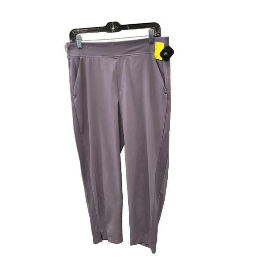 Athletic Capris By Athleta In Purple, Size: M