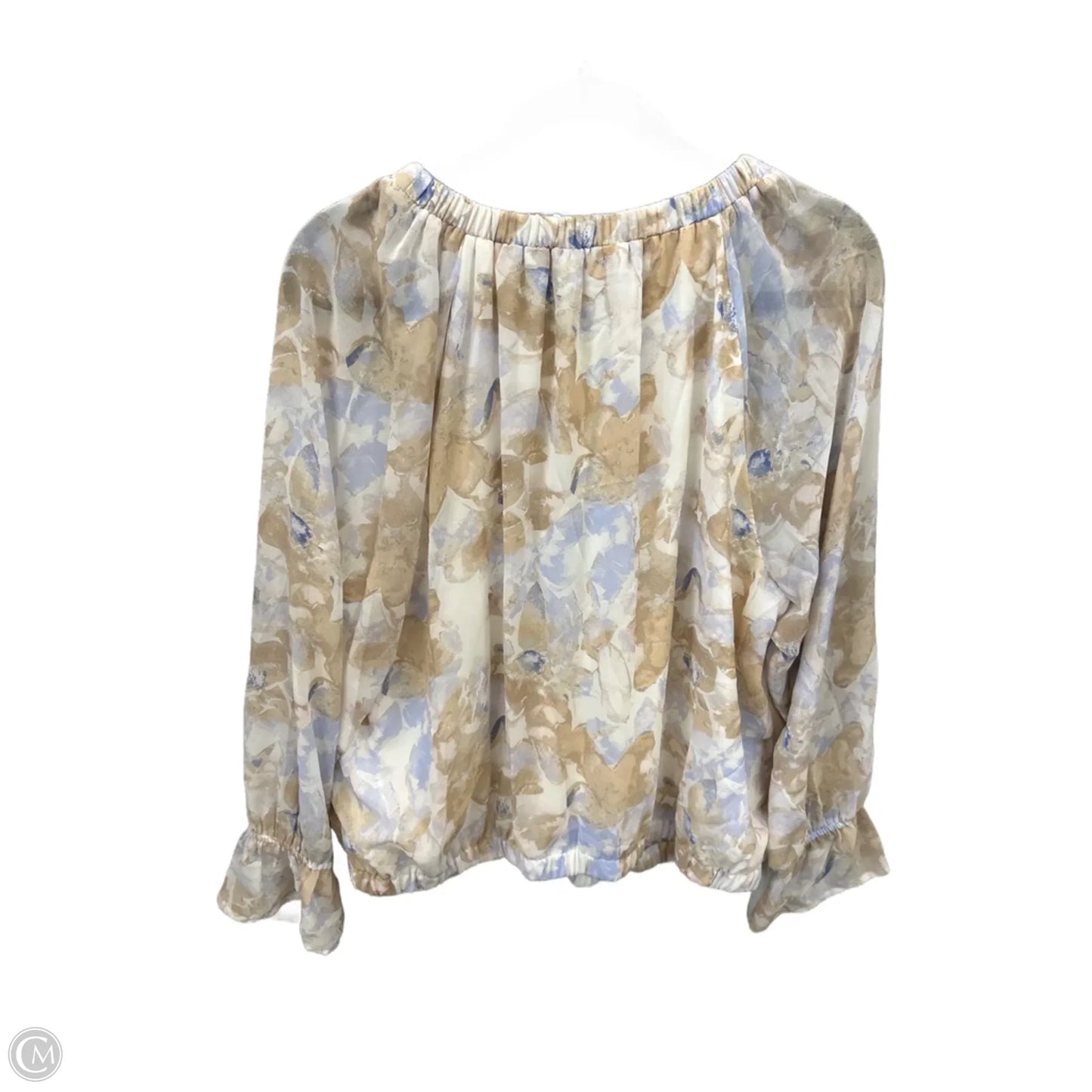 Top Long Sleeve By Nine West In Multi-colored, Size: Xxl