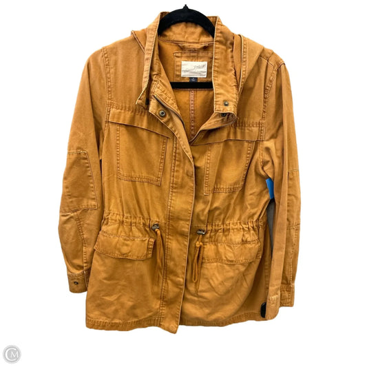 Jacket Utility By Universal Thread In Orange, Size: M