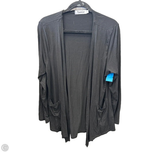 Cardigan By Clothes Mentor In Black, Size: L