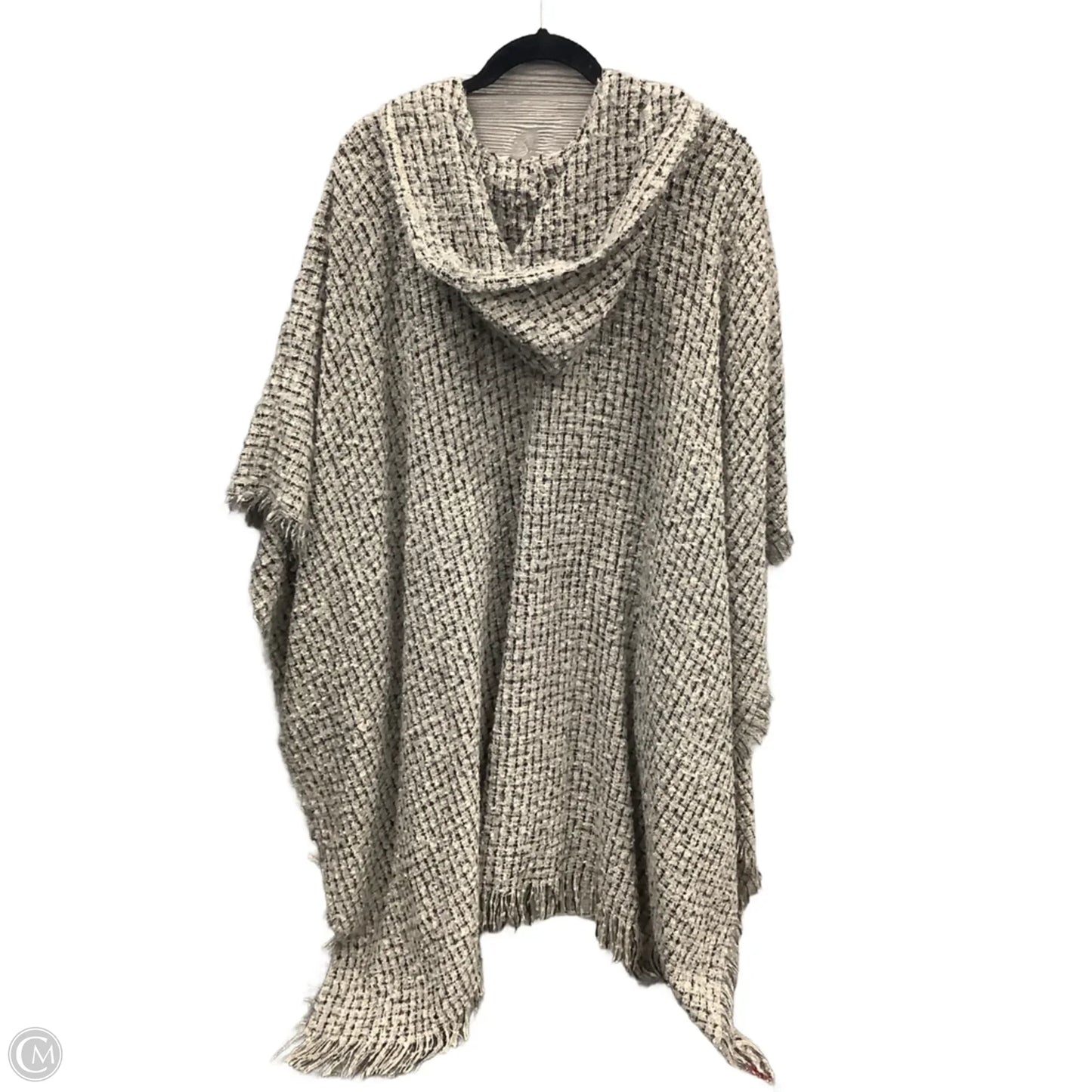 Shawl By Apt 9 In Grey, Size: Osfm