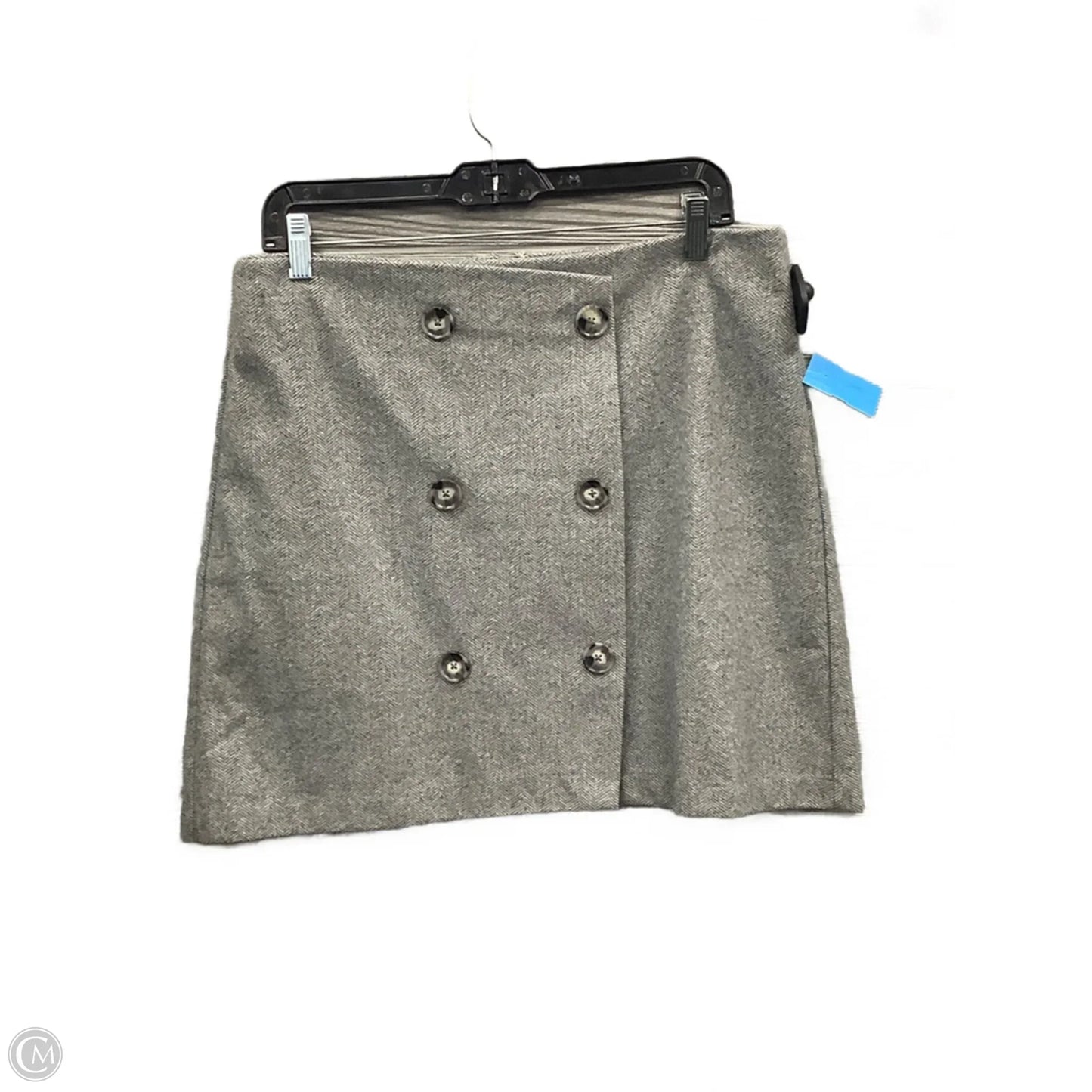 Skirt Mini & Short By Loft In Grey, Size: 10