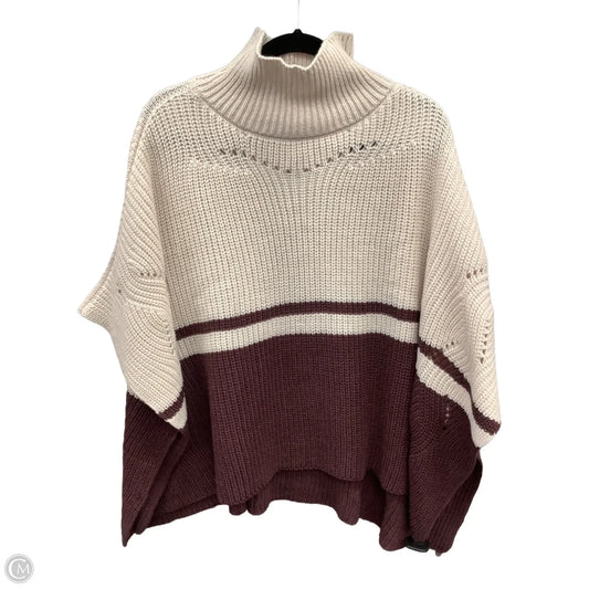 Poncho By Charlie Paige In Pink, Size: Osfm