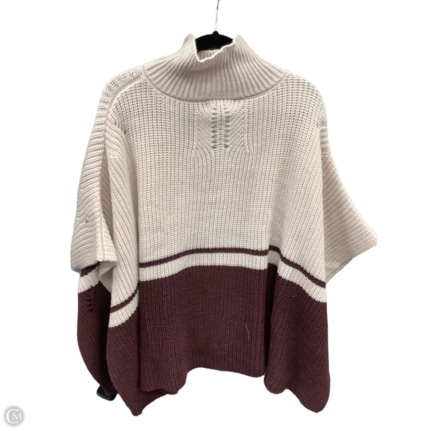 Poncho By Charlie Paige In Pink, Size: Osfm