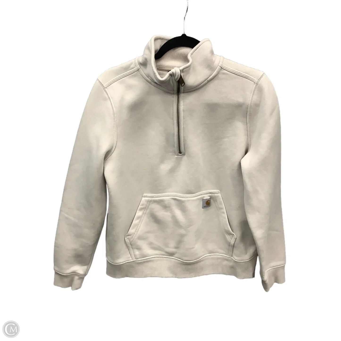 Sweatshirt Collar By Carhartt In Cream, Size: M