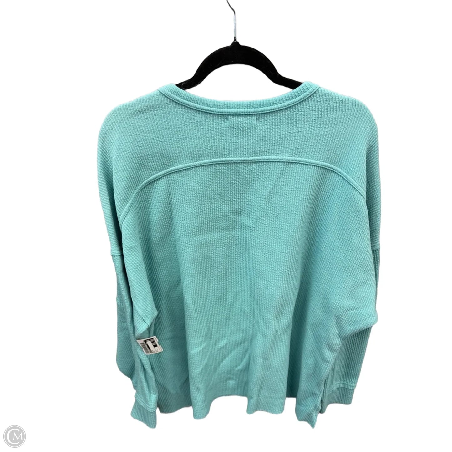 Top Long Sleeve By Maurices In Blue, Size: L
