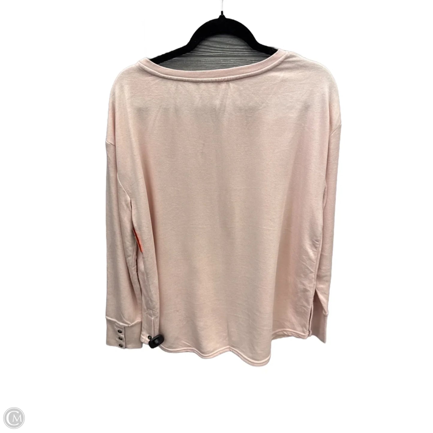 Top Long Sleeve By Jane And Delancey In Pink, Size: Xl