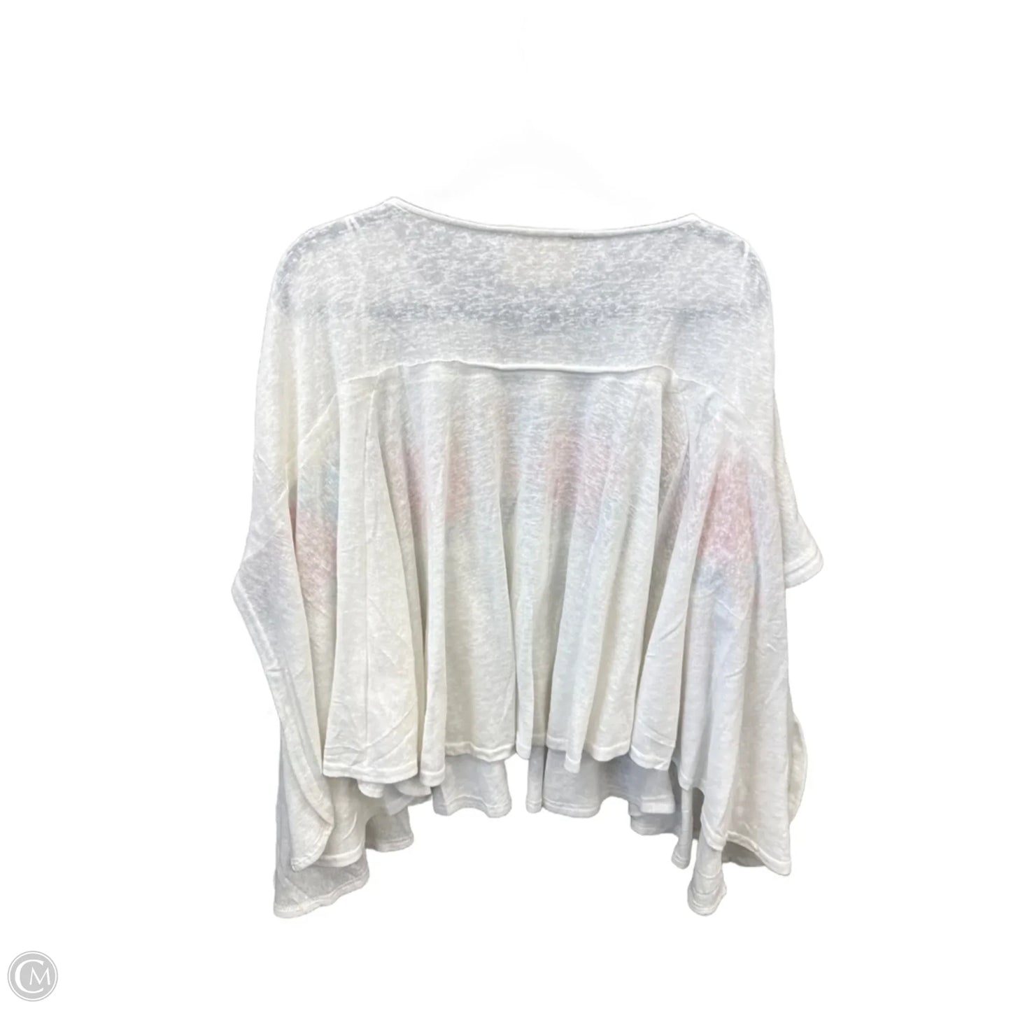 Top Short Sleeve By Savanna Jane In White, Size: S