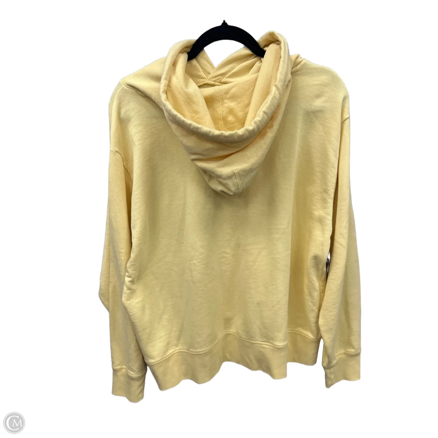 Sweatshirt Hoodie By Levis In Yellow, Size: 1x