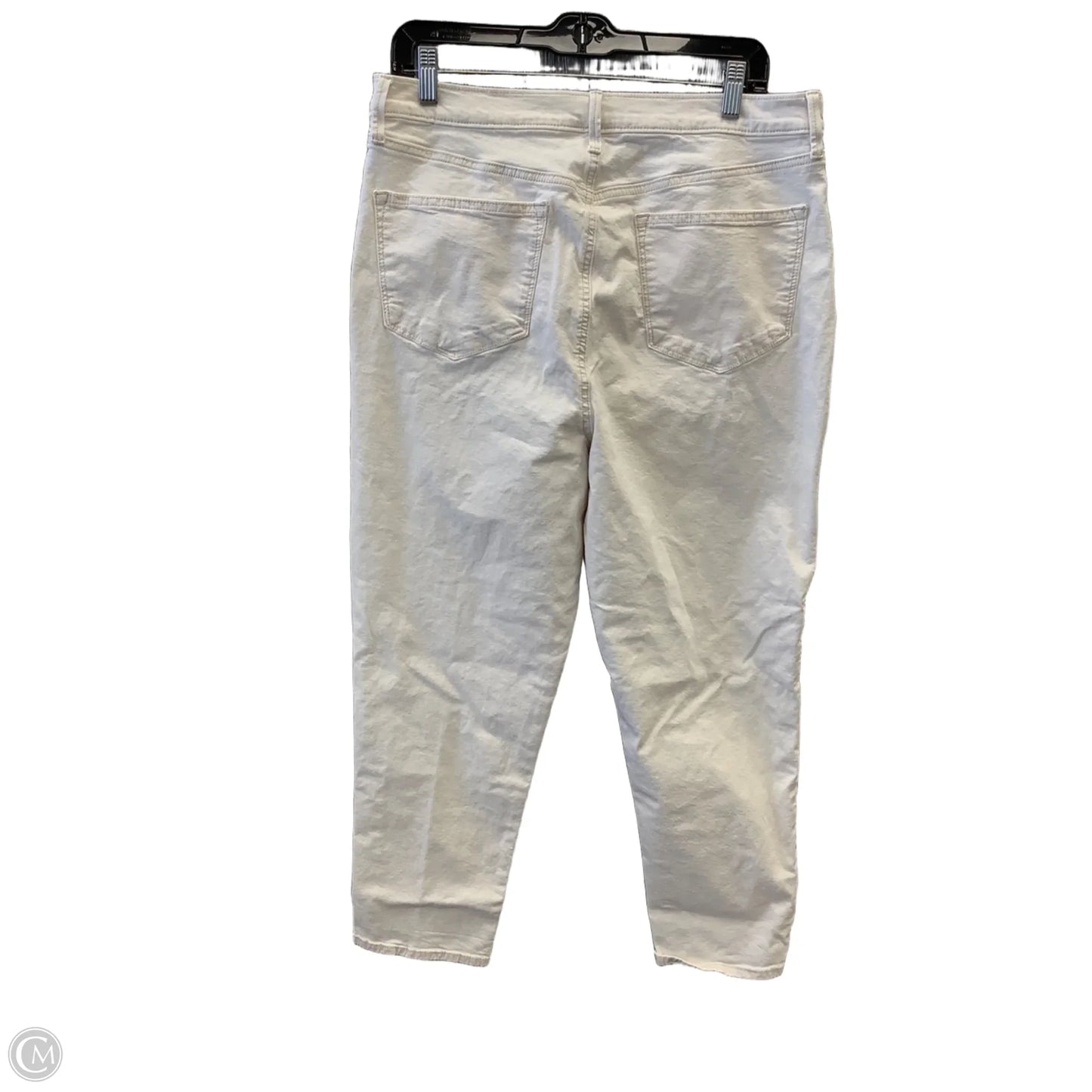 Jeans Boyfriend By Sonoma In White, Size: 16