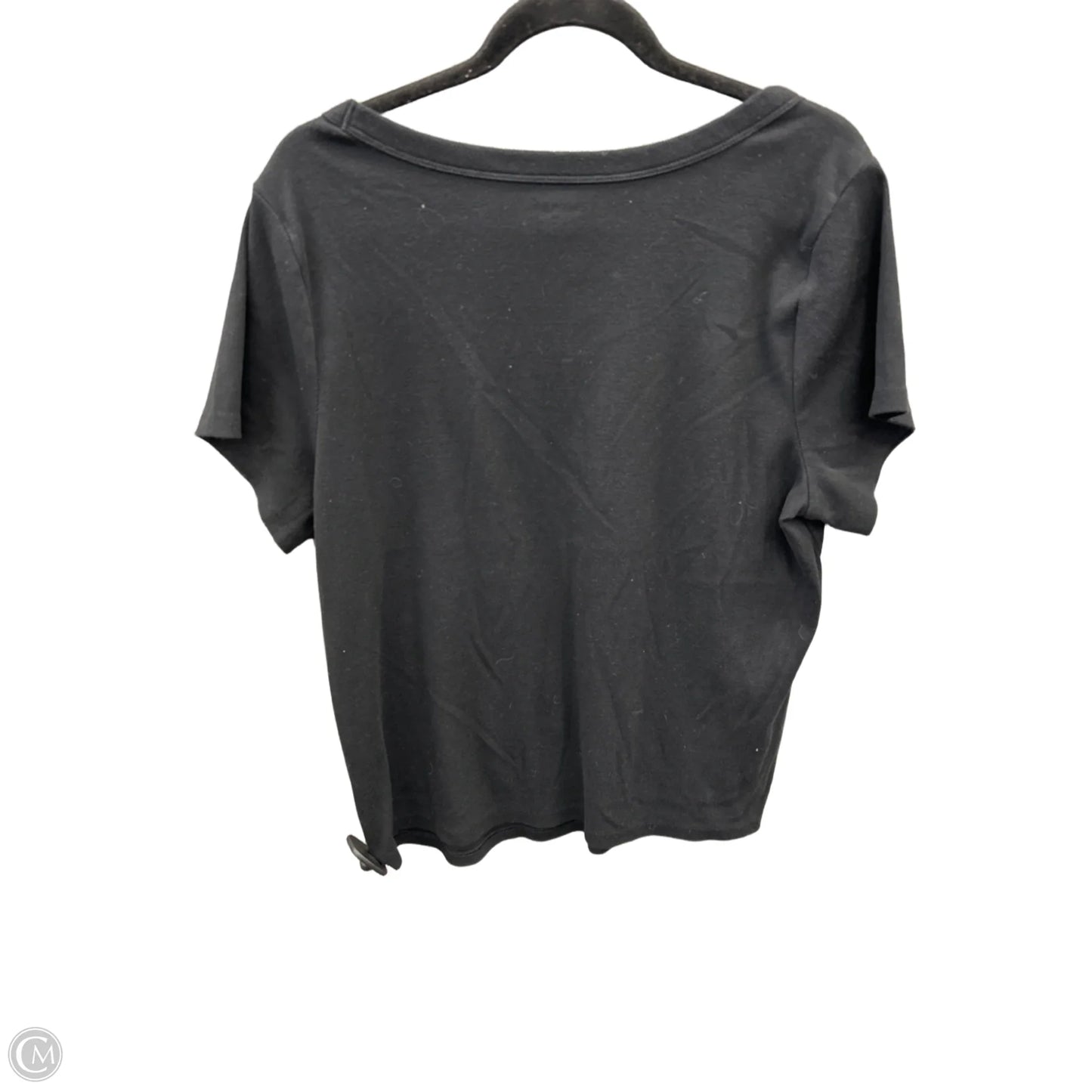 Top Short Sleeve Basic By Old Navy In Black, Size: 3x