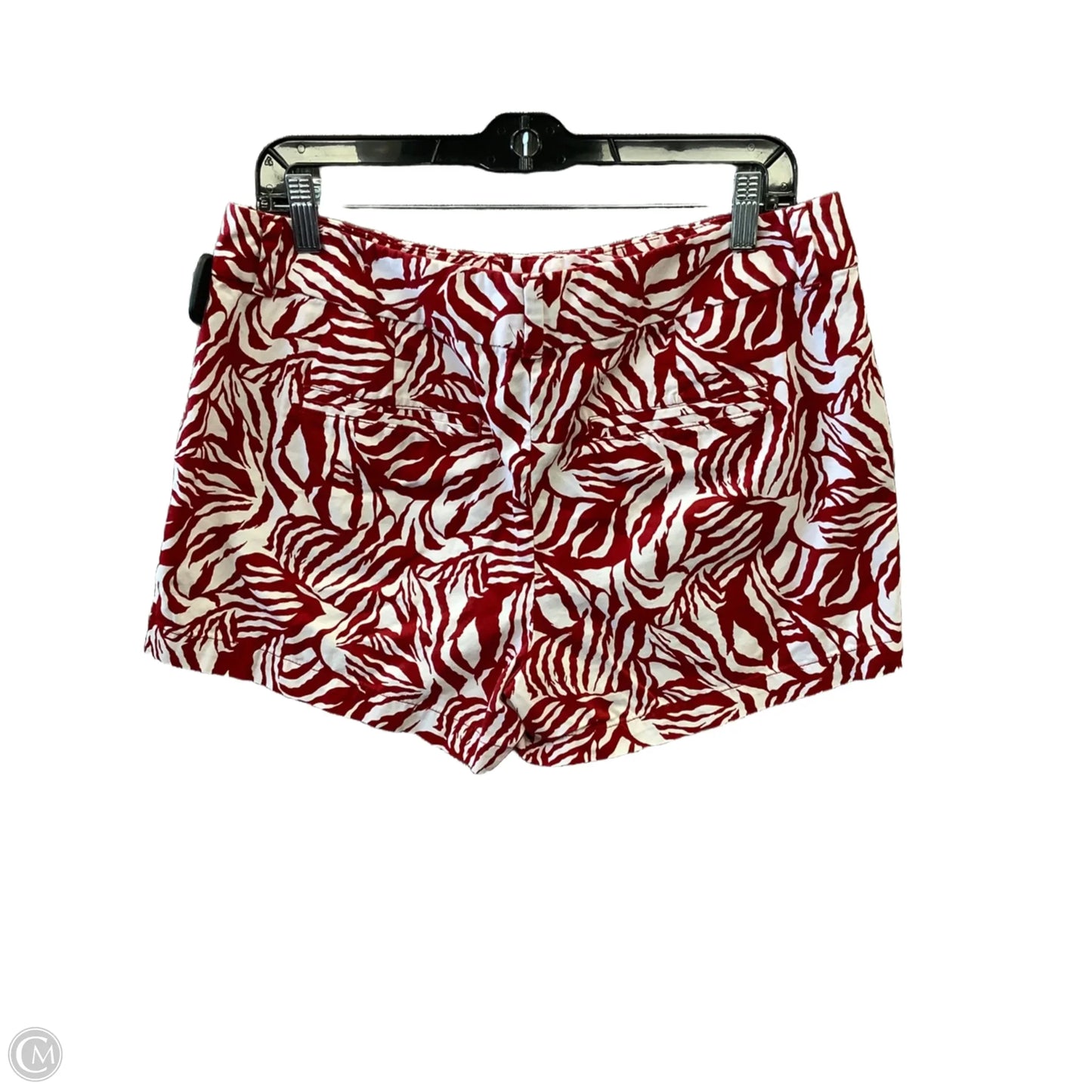 Shorts By Loft In Red & White, Size: 10