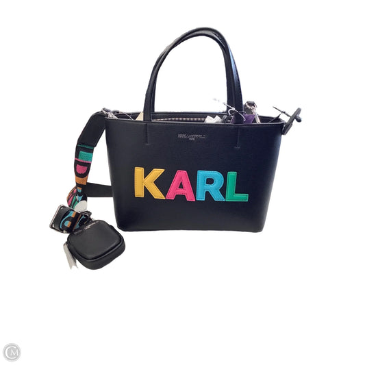 Crossbody Designer By Karl Lagerfeld, Size: Medium