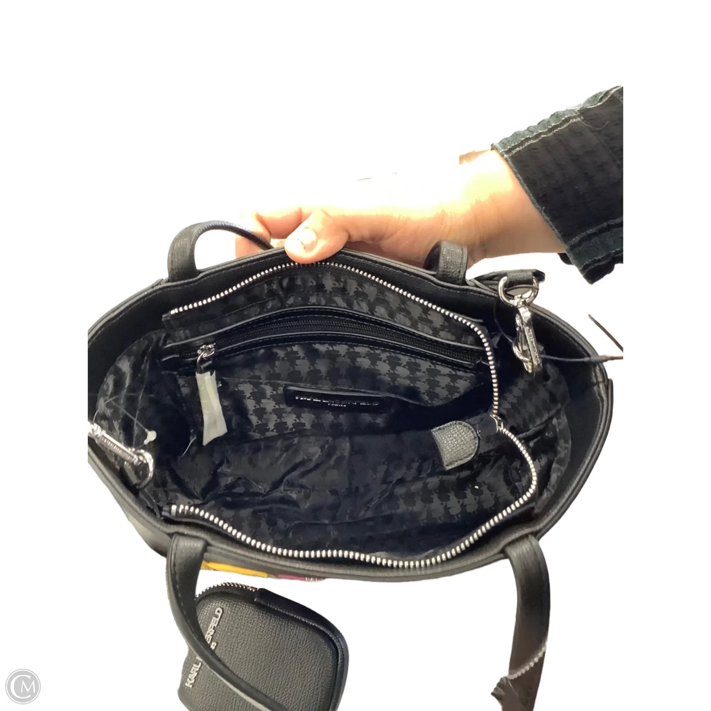 Crossbody Designer By Karl Lagerfeld, Size: Medium