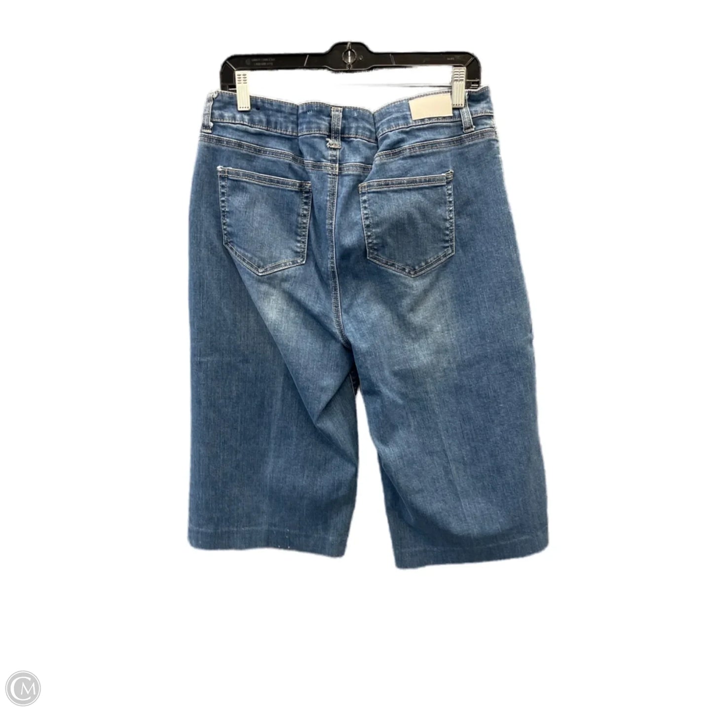 Capris By One 5 One In Blue Denim, Size: 12