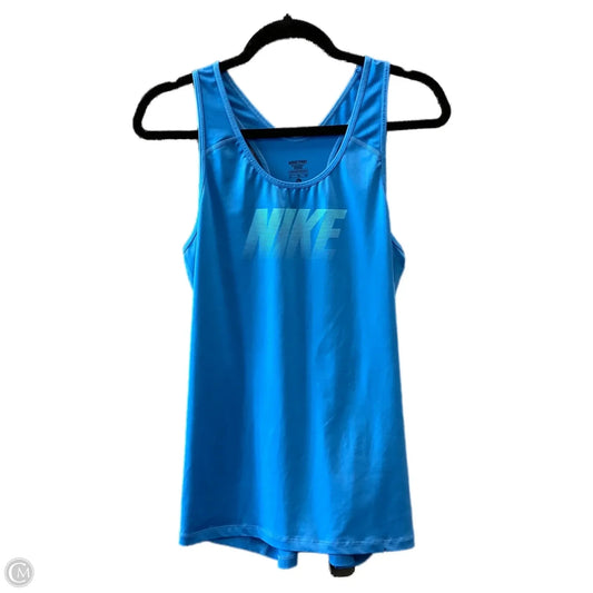 Athletic Tank Top By Nike Apparel In Blue, Size: Xl