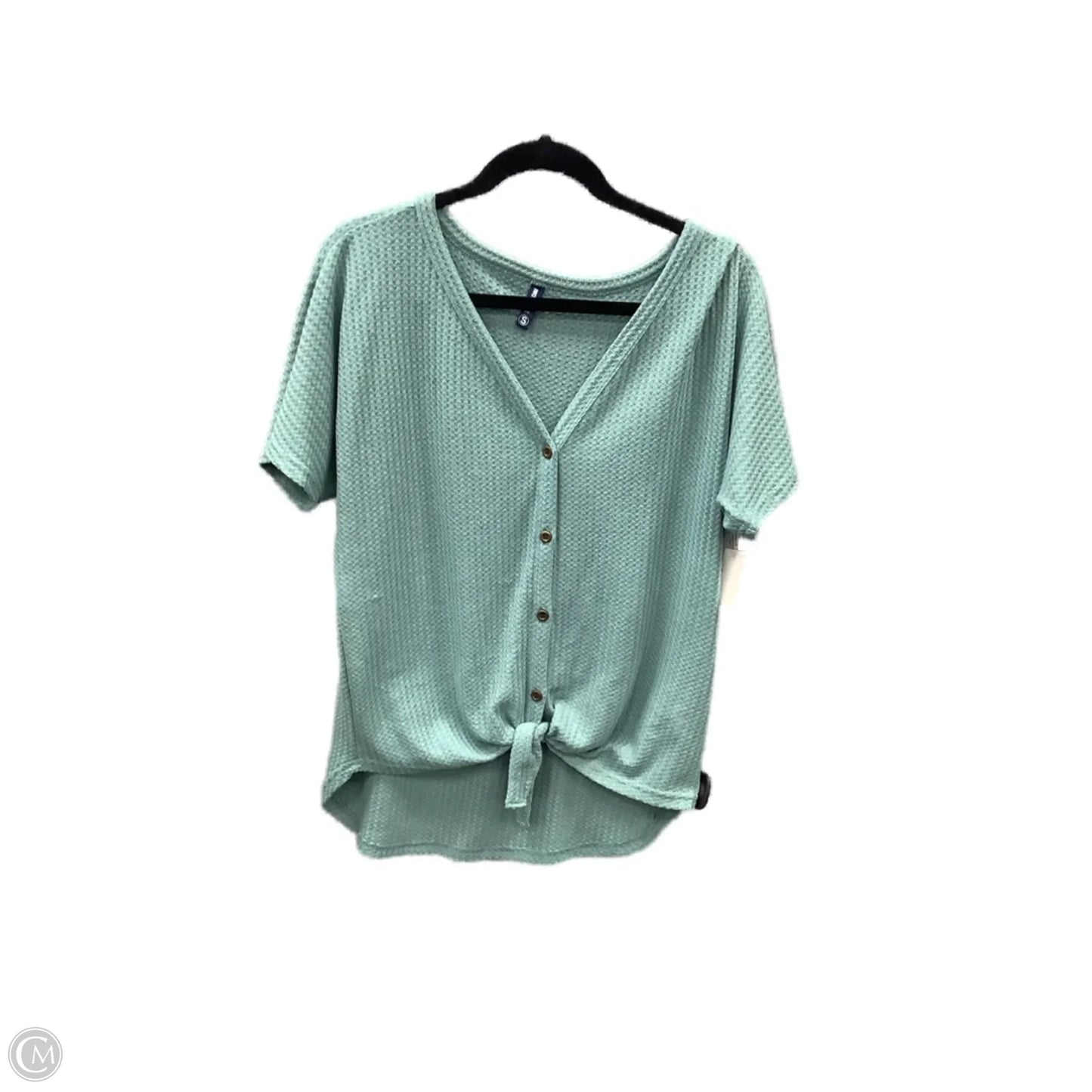 Top Short Sleeve By Clothes Mentor In Blue, Size: S