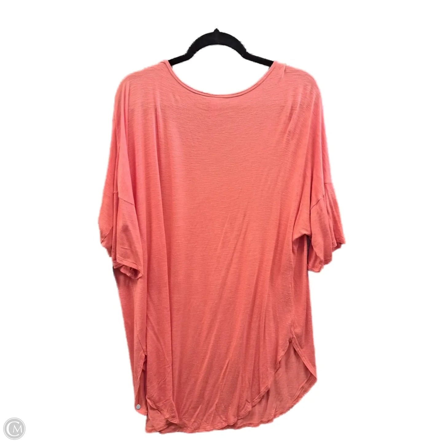 Top Short Sleeve Basic By Old Navy In Orange, Size: Xxl