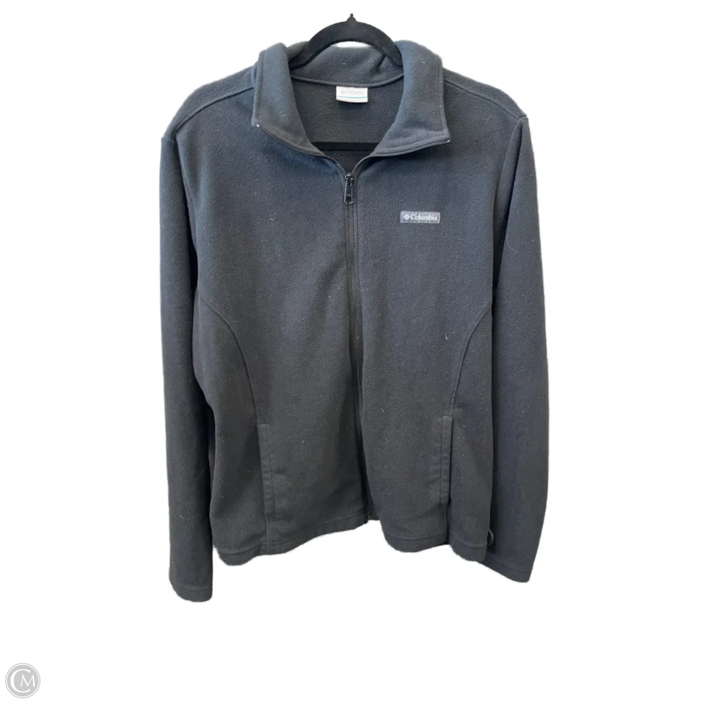 Jacket Fleece By Columbia In Black, Size: Xl