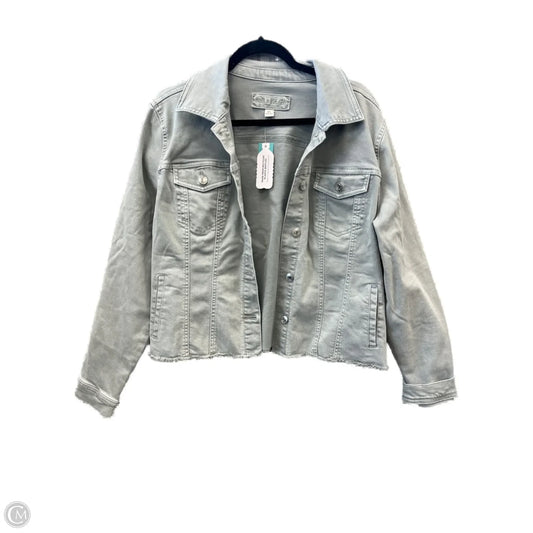 Jacket Denim By Maurices In Blue Denim, Size: Xl
