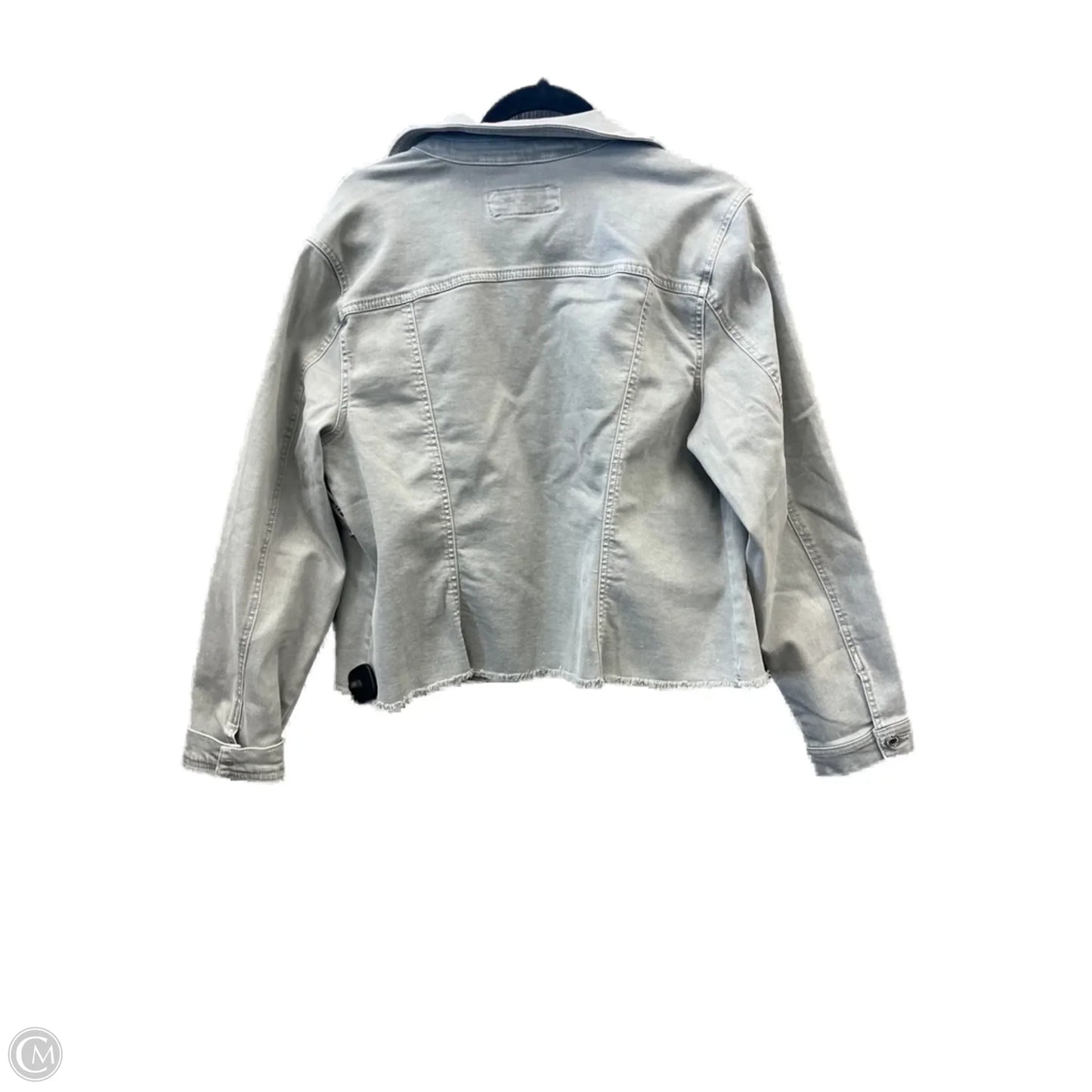 Jacket Denim By Maurices In Blue Denim, Size: Xl
