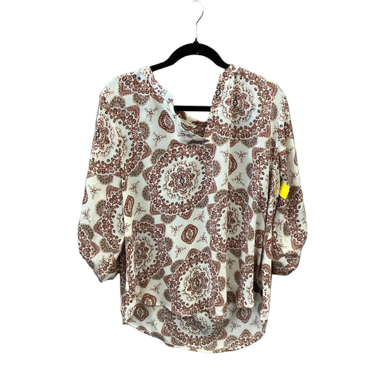 Top 3/4 Sleeve By Maurices In Multi-colored, Size: Xxl