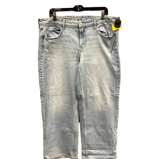 Jeans Straight By Old Navy In Blue Denim, Size: 14