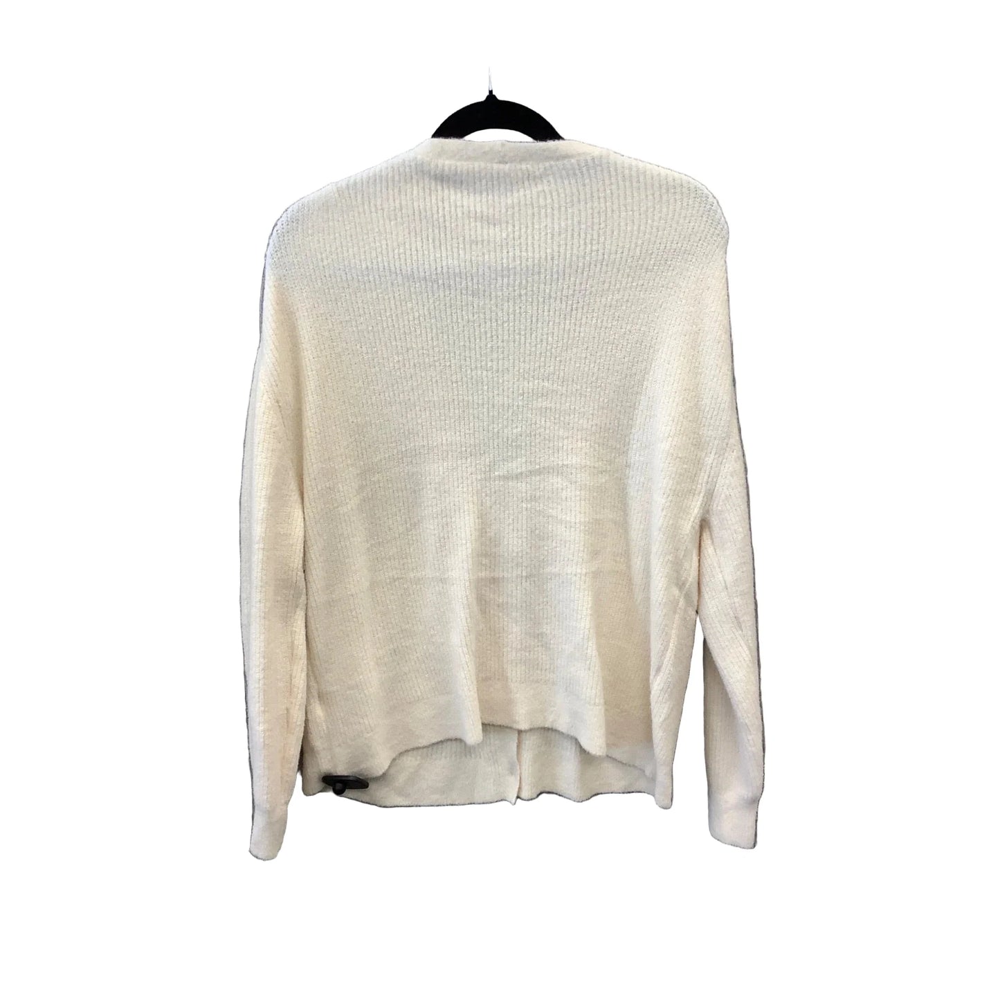 Sweater Cardigan By American Eagle In Ivory, Size: S