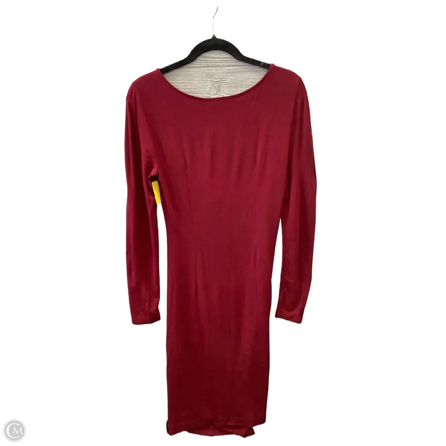 Dress Casual Midi By Ann Taylor In Red, Size: Xs