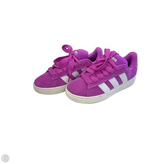 Shoes Sneakers By Adidas In Purple, Size: 8