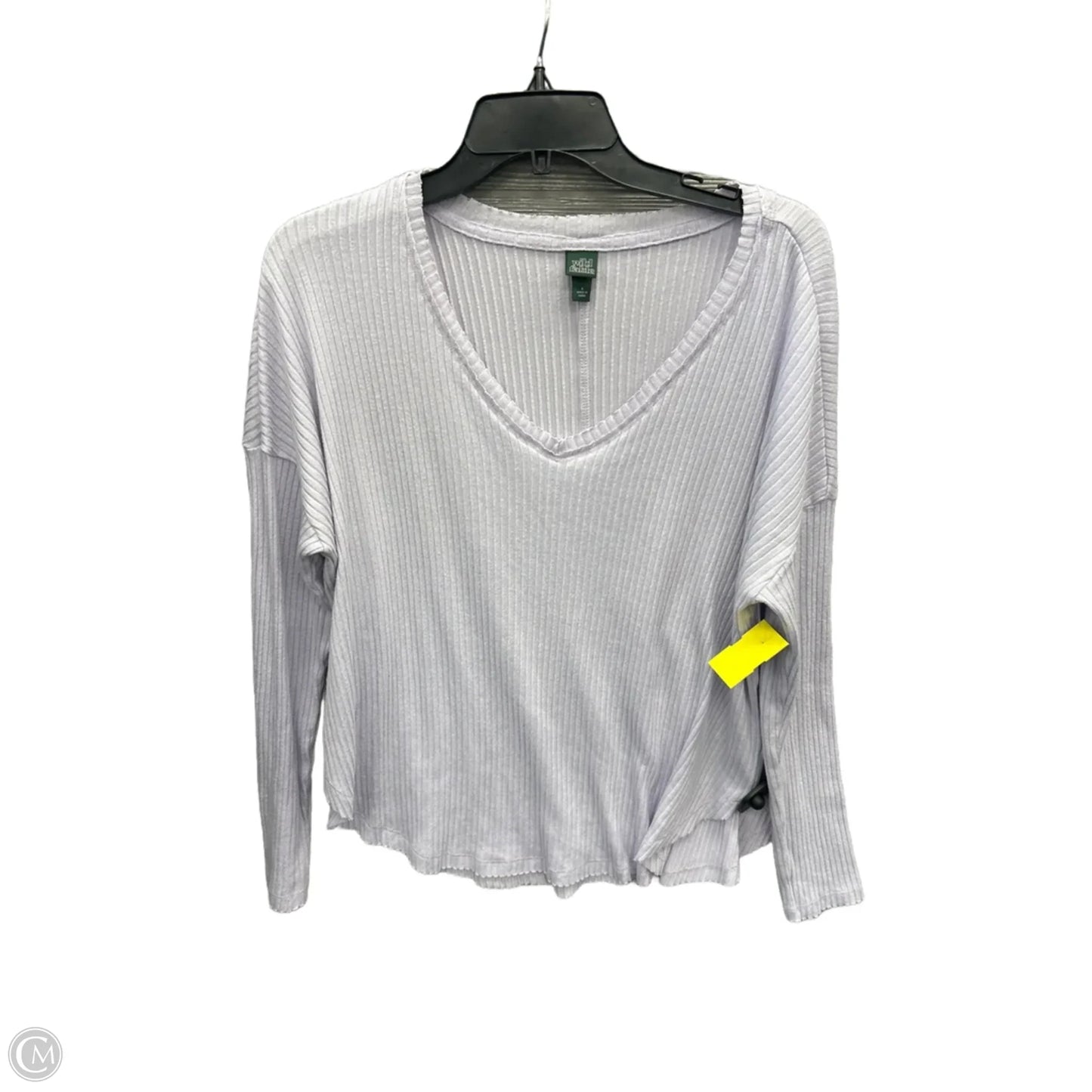 Top Long Sleeve By Wild Fable In Purple, Size: S