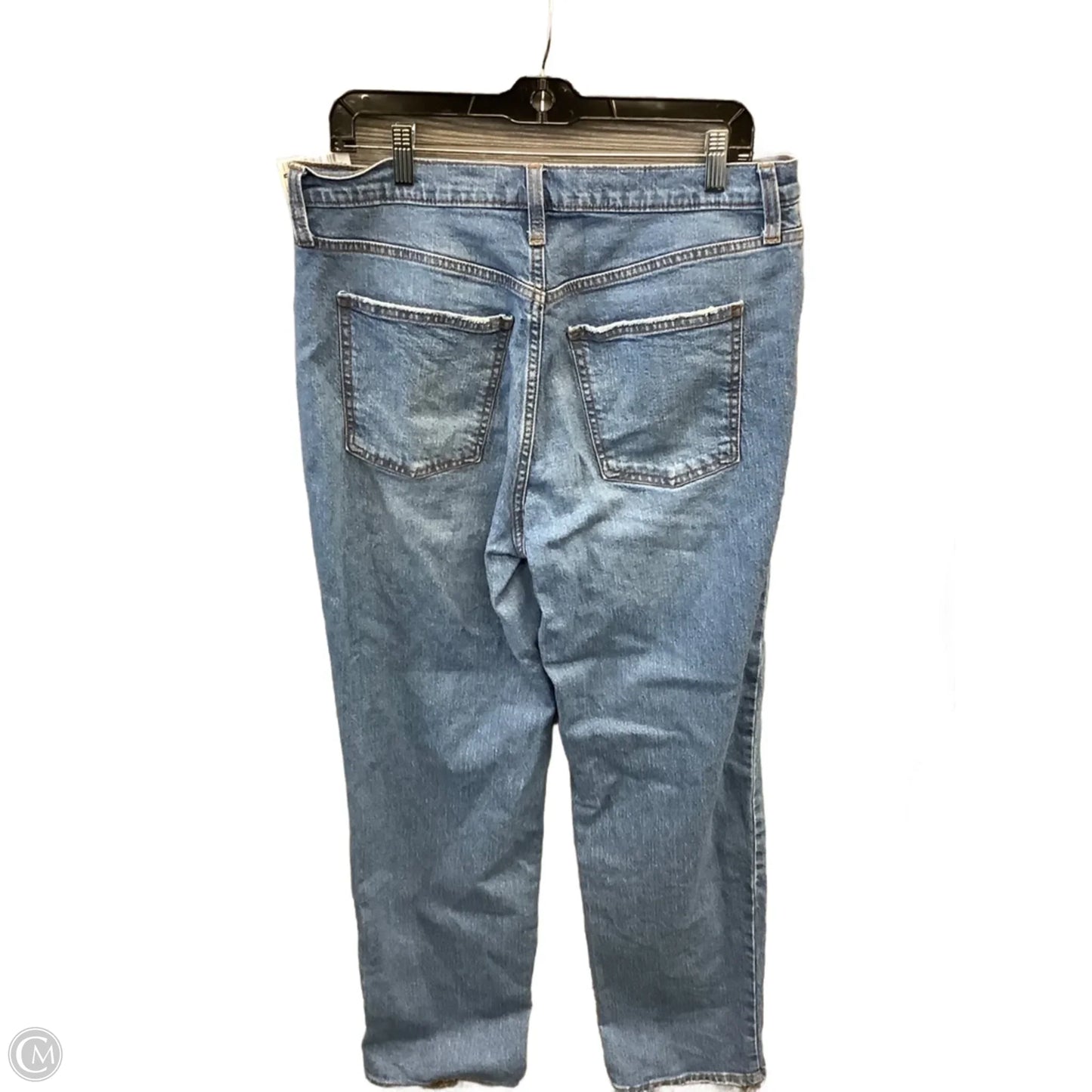 Jeans Straight By Universal Thread In Blue Denim, Size: 12