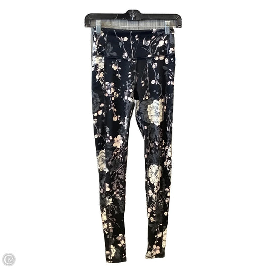 Athletic Leggings By Victorias Secret In Floral Print, Size: Xs