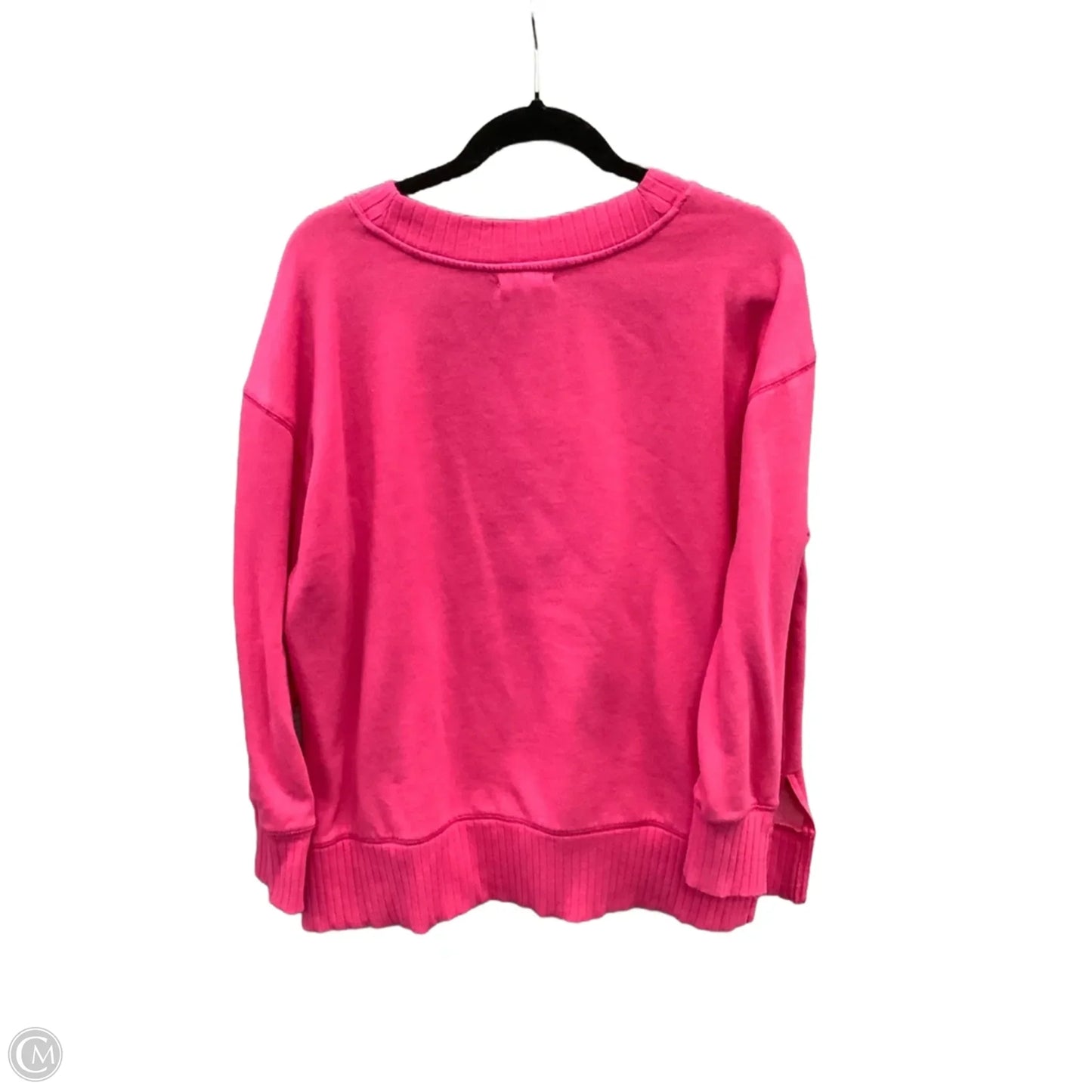 Sweatshirt Crewneck By Maurices In Pink, Size: L